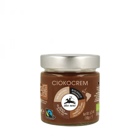 Krem Orzechowo-Czekoladowy Ekologiczny BIO 180 g Alce Nero