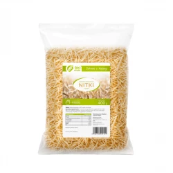 Makaron Orkiszowy Nitki Filini 400 g Bio Invex