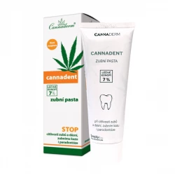 CANNADENT Pasta do Zębów bez Fluoru i Triclosanu 75 g Cannaderm