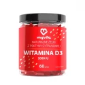 WITAMINA D3 2000 IU Naturalne Żelki z Pektyny Cytrusowej o Smaku Pomarańczowym (60 szt) MyVita (OUTLET)