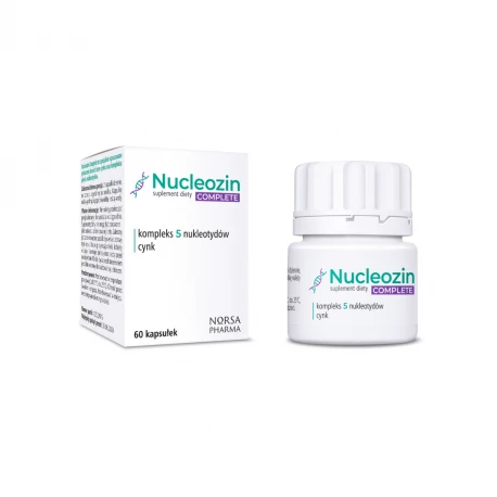 Nucleozin COMPLETE Nukleotydy Cynk (60 kaps) Norsa Pharma