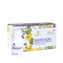 MAWOSON Wyciąg z Ziół na Żołądek Układ Nerwowy Płyn 8 x 100 ml SonnenMoor