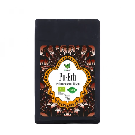 Ekologiczna Herbata Czerwona Liściasta PU-ERH 70 g EcoBlik