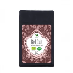 Ekologiczna Herbata Zielona Liściasta RED FRUIT z Truskawkami 100 g EcoBlik