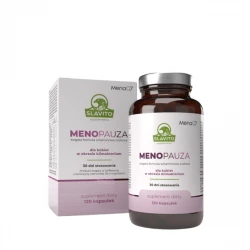 MENOPAUZA Witaminy + Zioła Wsparcie Kobiet (120 kaps) Slavito