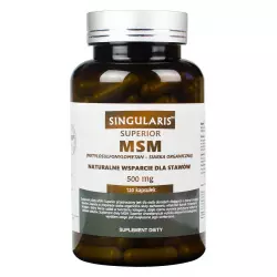MSM Superior 500mg (120 kaps) Singularis