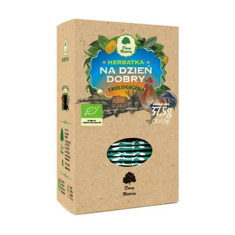 Herbatka Na Dzień Dobry EKO Saszetki 25x1,5 g DARY NATURY