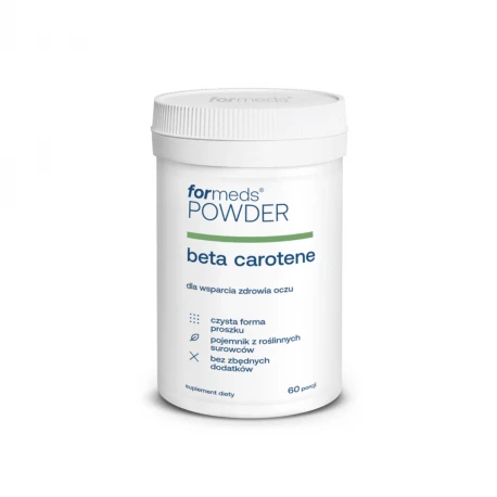 Beta Carotene Beta-Karoten ProWitamina A Proszek 40,1 g (60 porcji) ForMeds