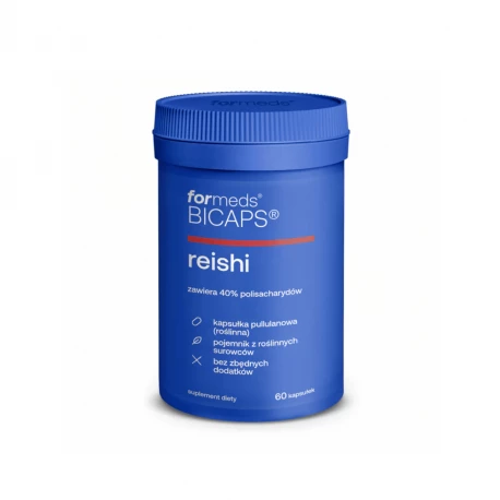 BICAPS Reishi Ekstrakt 40% Polisacharydów (60 kaps) ForMeds