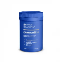 BICAPS QUERCETIN + Kwercetyna Pokrzywa Wapń Witamina C D (60 kaps) ForMeds