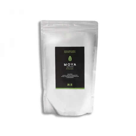 Matcha Codzienna BIO 100 g – Japońska Herbata Zielona w Proszku MOYA
