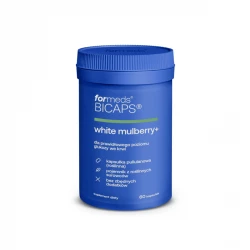 BICAPS White Mulberry+ Wsparcie Prawidłowego Poziomu Glukozy (60 kaps) ForMeds