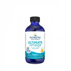 Ultimate Omega-3 2840 mg Cytrynowy Smak EPA DHA Naturalny Olej z Ryb Głębinowych (119 ml) Nordic Naturals
