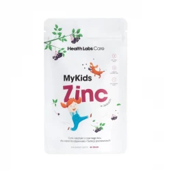 MyKids Zinc Cynk w Żelkach dla Dzieci Smak Czarnego Bzu (60 szt) Health Labs Care