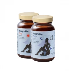 MagneMe Men Zestaw Magnez Witamina B6 na Dzień i na Noc Dla Mężczyzn (2 x 60 kaps) Health Labs Care