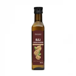 Olej z Orzecha Włoskiego Nierafinowany Tłoczony na Zimno 100% Naturalny 250 ml Skoczylas (OUTLET)