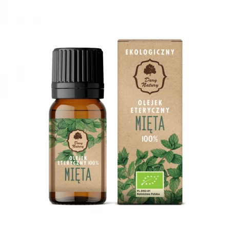 Olejek Eteryczny Miętowy 100% Ekologiczny 10 ml Dary Natury