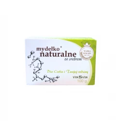 Mydło Naturalne Z Nanosrebrem Kostka 100g VINSVIN