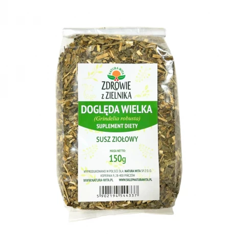 Doględa Wielka Herbata Ziołowa Zioła Susz Ziołowy 150 g Natura Wita