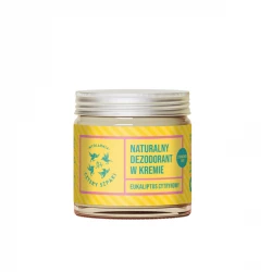 Dezodorant w Kremie Eukaliptus Cytrynowy z Ziemią Okrzemkową Naturalny z Dodatkiem Sody 60 ml Mydlarnia Cztery Szpaki