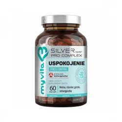 Pro Complex Uspokojenie Stress Control Melisa Różeniec Górski (60 kaps) Silver MyVita