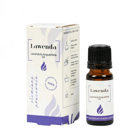 Olejek Eteryczny Lawenda 100% Naturalny 10 ml Słomiana Pracownia