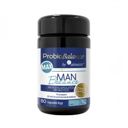 Probiotyk dla Mężczyzn ProbioBalance MAN Balance MAX 20 mld (60 kaps) Aliness
