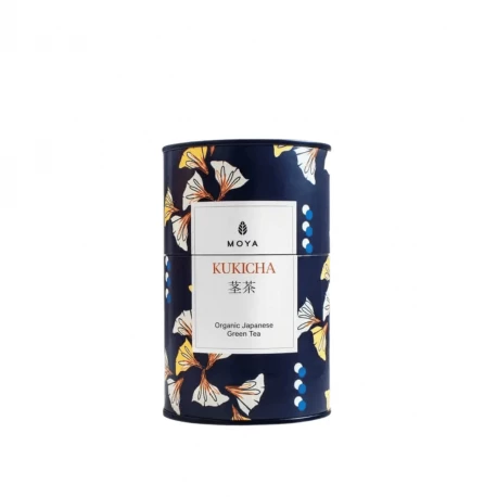 Matcha Kukicha  BIO 60 g – Japońska Herbata Zielona Liściasta Prażona MOYA