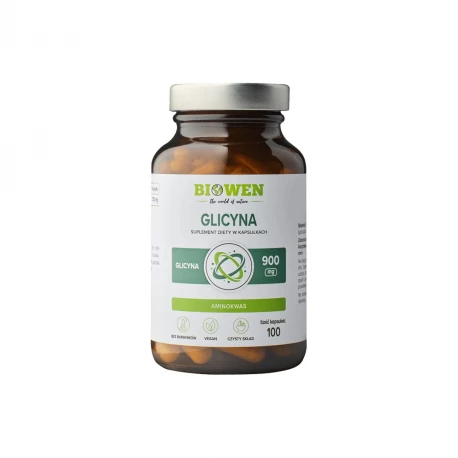 Glicyna 900 mg (100 kaps) Biowen