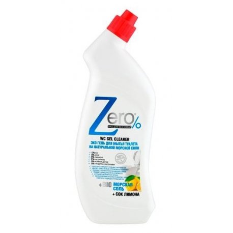 Żel do WC 750 ml Ekologiczny Sól Morska i Cytryna ZERO