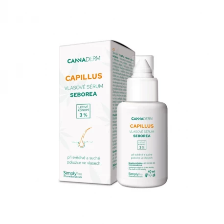 Capillus Seborea Serum do Włosów na Problemy Łojotokowe 40 ml Cannaderm
