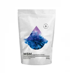 MSM Siarka Organiczna Proszek (200 g) Aura Herbals