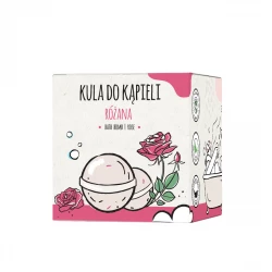 Kula do Kąpieli Różana Ręcznie robione 70 g Słomiana Pracownia