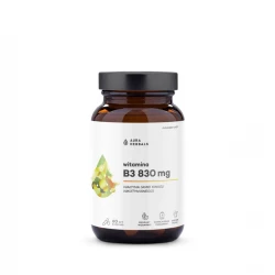 Witamina B3 Niacyna Amid Kwasu Nikotynowego 830 mg (60 kaps) Aura Herbals