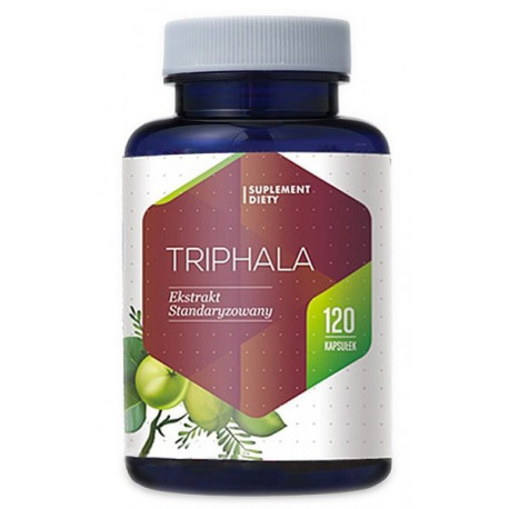 TRIPHALA 310 mg (120 kaps) Trawienie Zaparcia Hepatica