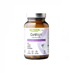 CortiNight GABA L-teanina Magnolia Ashwagandha 607 mg (60 kaps) Biowen