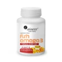 Fish Omega 3 FORTE Trójglicerydy EPA 500 mg DHA 250 mg Kwasy Tłuszczowe (90 kaps) Aliness