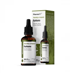Kurkuma Ekstrakt z Kłączy Ostryżu Długiego Krople 30 ml Pharmovit