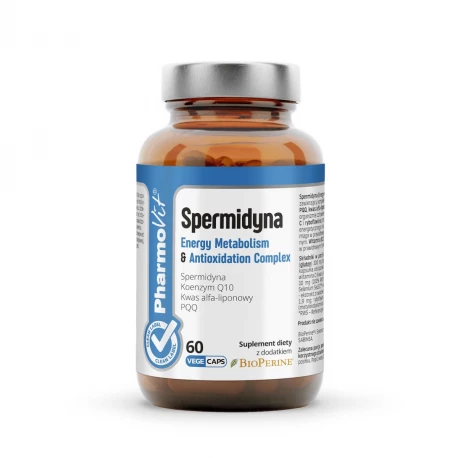 Spermidyna Energy Metabolism Antioxidantion Complex (60 kaps) Pharmovit