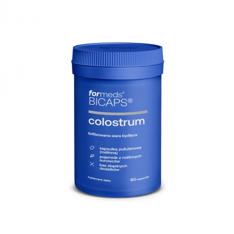 Colostrum Liofilizowana Siara Bydlęca (60 kaps) ForMeds