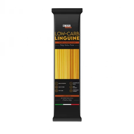 Keto Makaron Linguine Niskowęglowodanowy Low-carb 250 g BeKeto