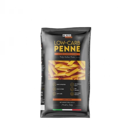 Keto Makaron Penne Niskowęglowodanowy Low-carb 250 g BeKeto
