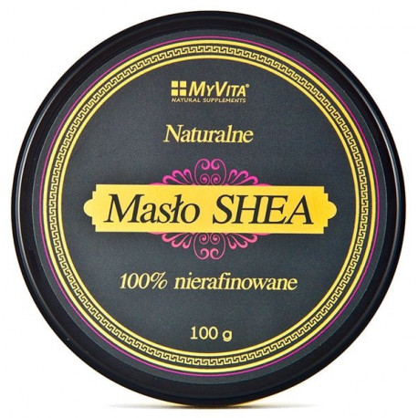 Masło Shea 100 g Nierafinowane 100% Myvita