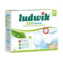 Tabletki do Zmywarki All in One Biodegradowalne Ekologiczne (40 szt) Ludwik Ekologiczny