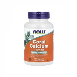 Coral Calcium Wapń Koralowy (100 kaps) Now Foods