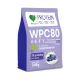Białko Serwatkowe WPC 80 Jagodowe BIO 345 g BeOrganic