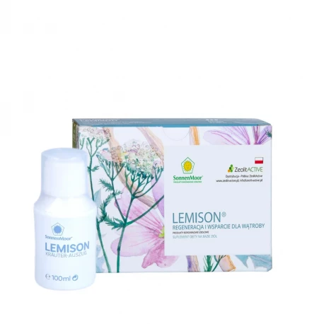 LEMISON Wyciąg z Ziół na Wątrobę Płyn 3 x 100 ml SonnenMoor (OUTLET)