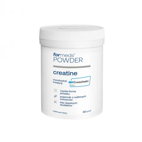 Creatine Kreatyna Monohydrat Pure Creavitalis Proszek 121,8 g ForMeds