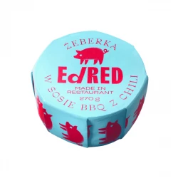 Ed Red Żeberka w sosie BBQ z chilli 270 g - Rzemieślnicze Danie Gotowe