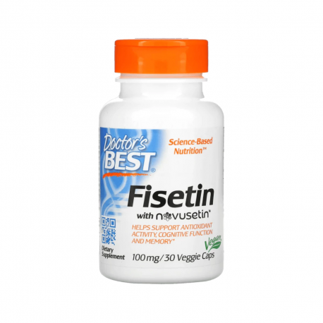 Fisetin With Novusetin Fisetyna Wspierająca Aktywność Antyoksydacyjną (30 kaps) Doctor\'s Best